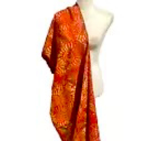 Other - Kampala Chiffon African Fabric 100% Crepe 4.5 yards